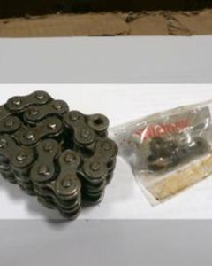 DOUBLE #40 ROLLER CHAIN 20 PITCHES W/CONNECTOR LINK